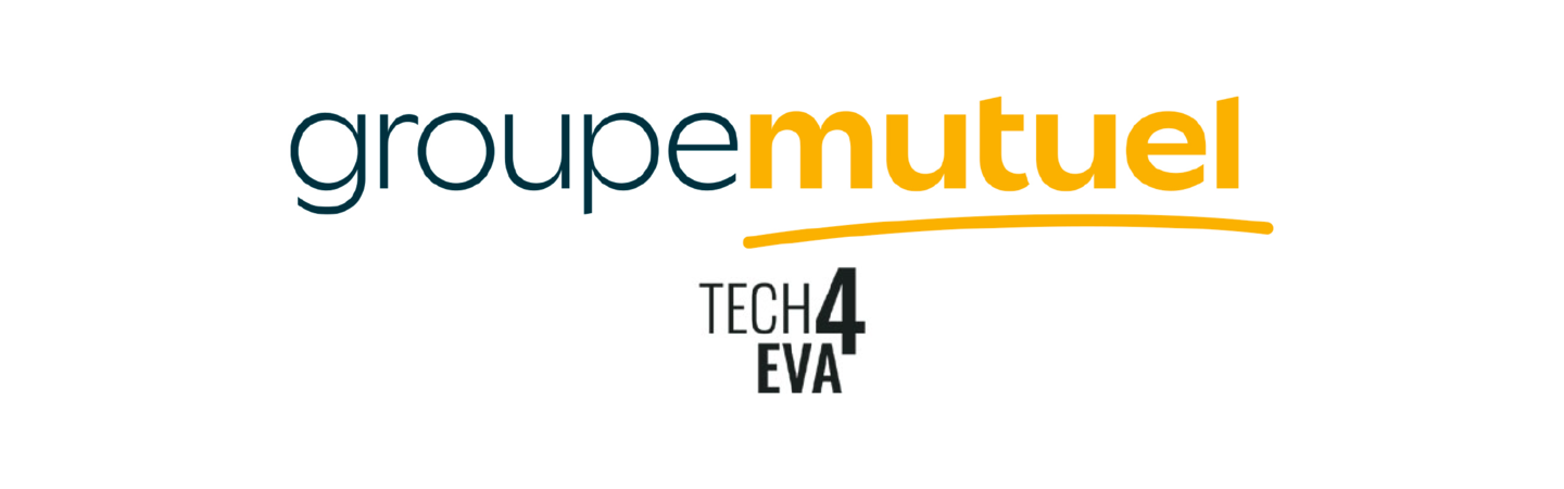 Logo groupe mutuel und Tech4Eva