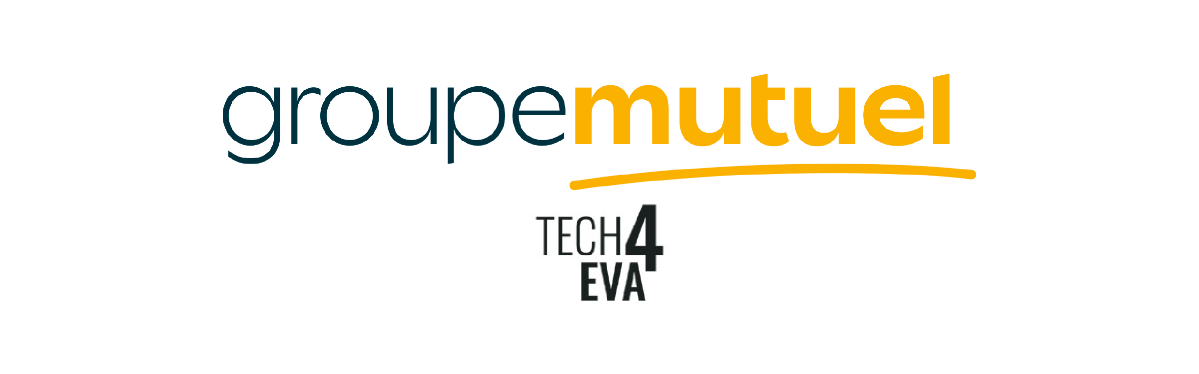 Logo groupe mutuel und Tech4Eva